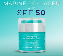 Load image into Gallery viewer, Marine Collagen Anti-Ageing Day Moisturiser SPF 50