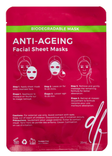 Load image into Gallery viewer, ANTI-AGEING TREATMENT SHEET MASKS (5 pack)