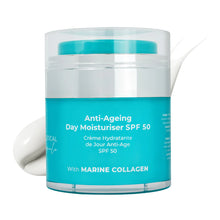 Load image into Gallery viewer, Marine Collagen Anti-Ageing Day Moisturiser SPF 50

