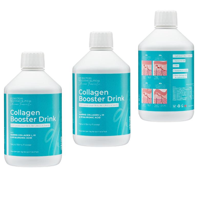 15,000mg Collagen Booster Drink Trio