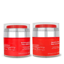 Load image into Gallery viewer, Dragons Blood Sensitive Moisturiser DUO Offer
