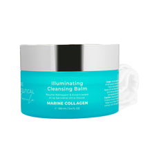 Load image into Gallery viewer, Marine Collagen Illuminating Cleansing Balm &amp; Muslin Super Soft Cloth
