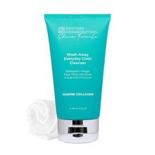 Load image into Gallery viewer, Marine Collagen Wash Away Everyday Cleanser &amp; Muslin Super Soft Cloth
