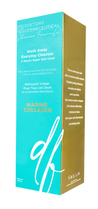 Marine Collagen Wash Away Everyday Cleanser & Muslin Super Soft Cloth